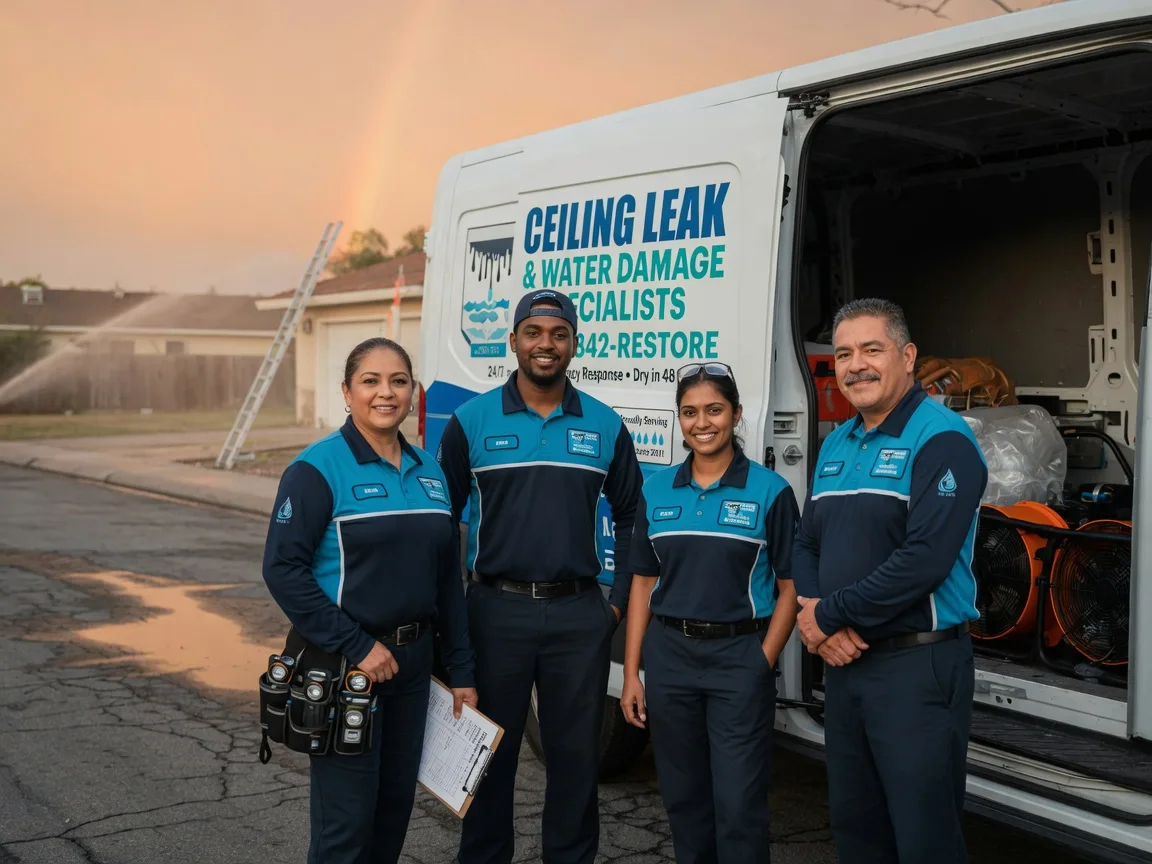 Ceiling Leak Cleanup company in Keshena, WI