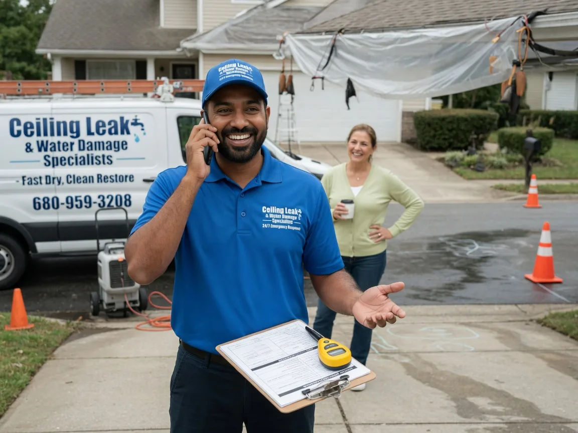 Ceiling Leak Cleanup Keshena, WI FAQs